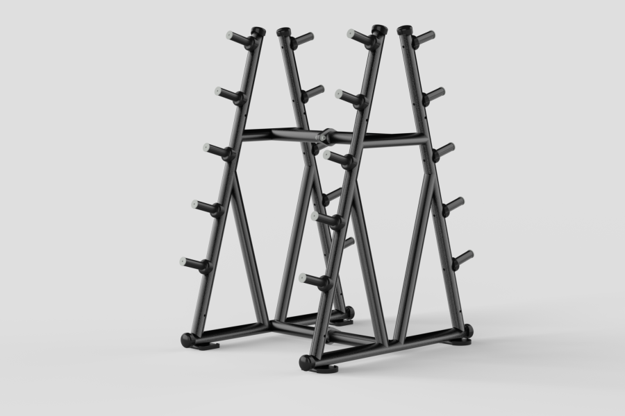Barbell Rack Black 2 Barbell Rack Black 2