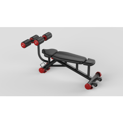 Crunch Bench Red 2