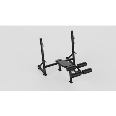 Decline Bench Press Black 3
