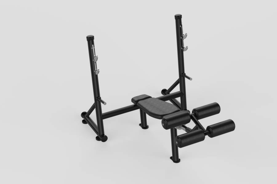 Decline Bench Press Black 3 Decline Bench Press Black 3