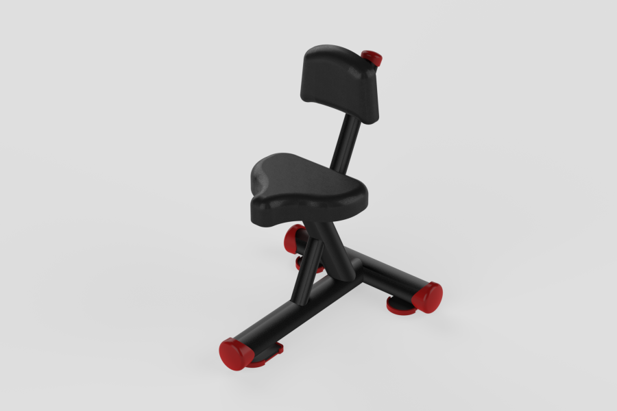 Utility Bench Red Utility Bench Red